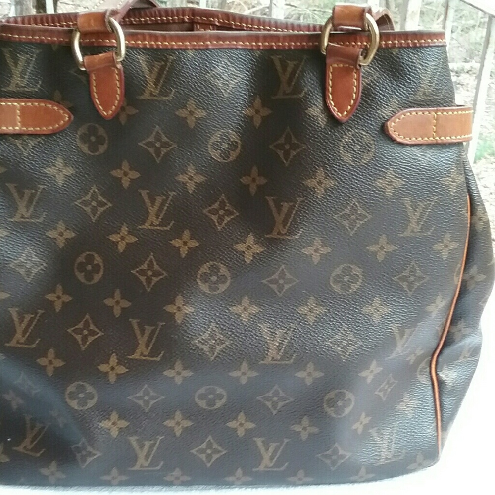 Authentic Louis Vuitton leather bag